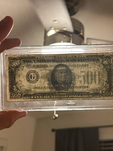 1922 TWENTY DOLLARS GOLD CERTIFICATE | Large Size U.S. Currency Note